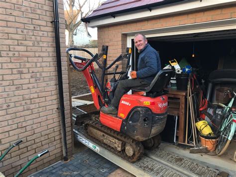 mini digger hire lowton|small garden diggers for hire.